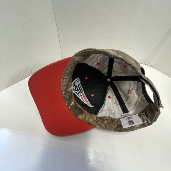 New England Patriots StrapBack Hat Cap - Camo Hunting - Team NFL Football - Picture 5 of 6